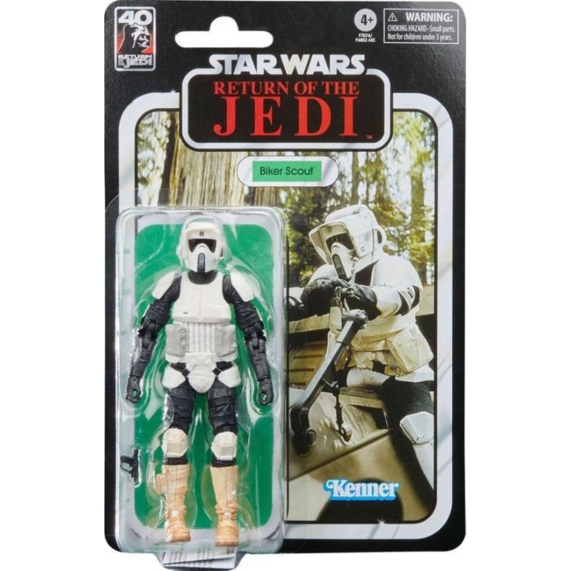 HASBRO Φιγούρα Δράσης Hasbro Star Wars: Black Series - Biker Scout (40th Anniversary) (15cm)