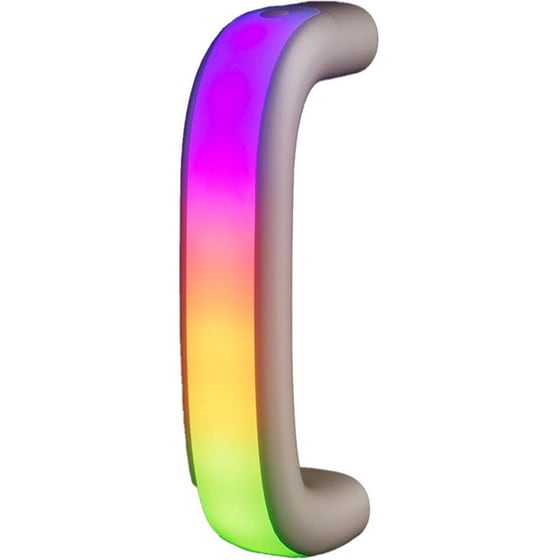 Tumbler Must Ανοξείδωτο με RGB Φως Γκρι 900ml image 2