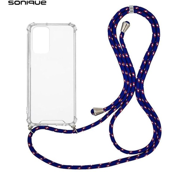 Θήκη Xiaomi Mi 11 Lite 4G / 11 Lite 5G / 11 Lite 5G NE - Sonique Armor Clear Με Strap - Λιλά image 0