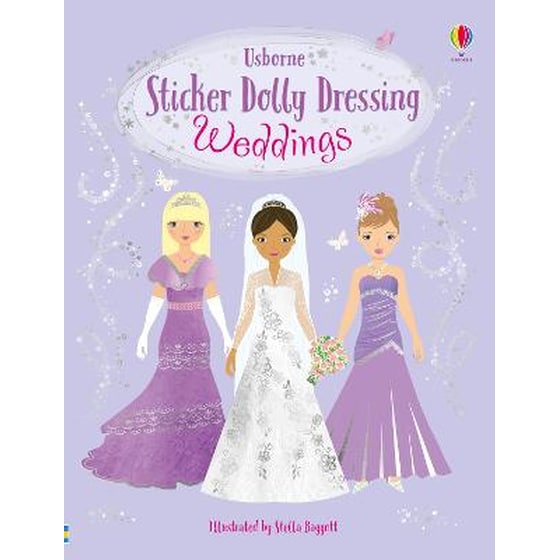 Sticker Dolly Dressing Weddings image 0