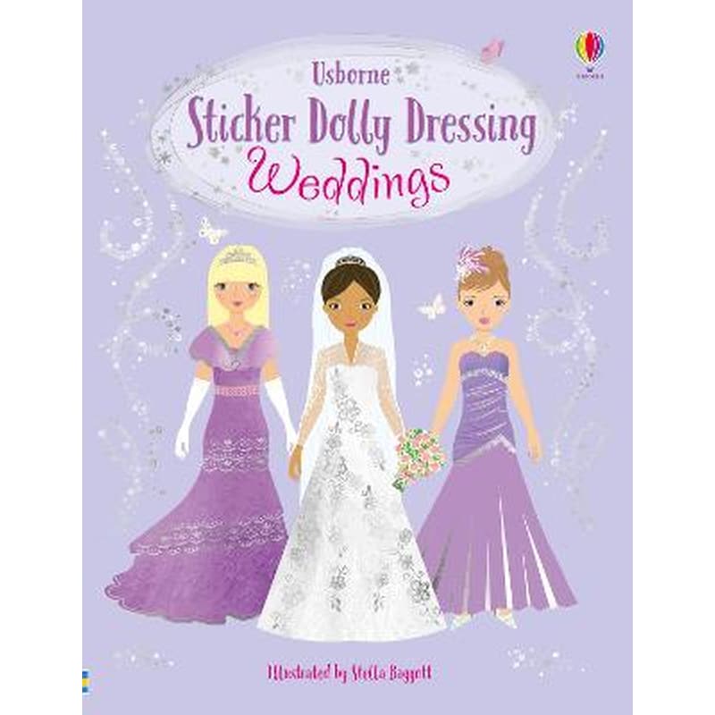 Sticker Dolly Dressing Weddings