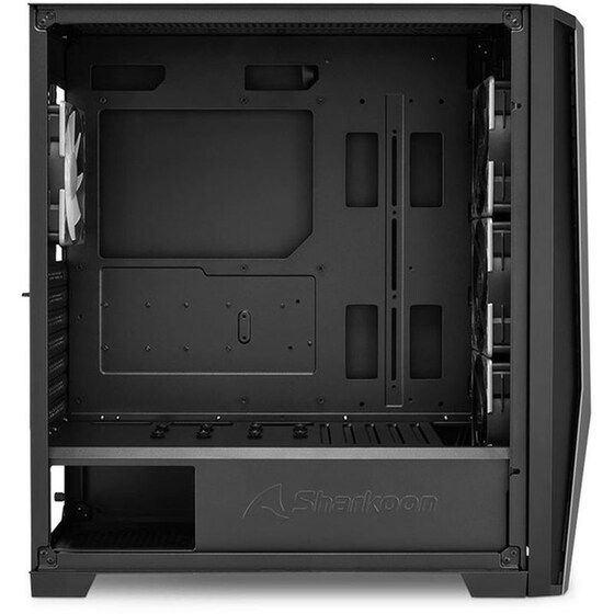 Κουτί Desktop Sharkoon TG7M RGB Midi Tower - Μαύρο image 4