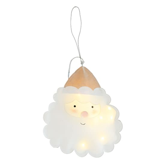 Χριστουγεννιάτικο Στολίδι Baden Πλαστικό 1 Τμχ - Άγιος Βασίλης image 0