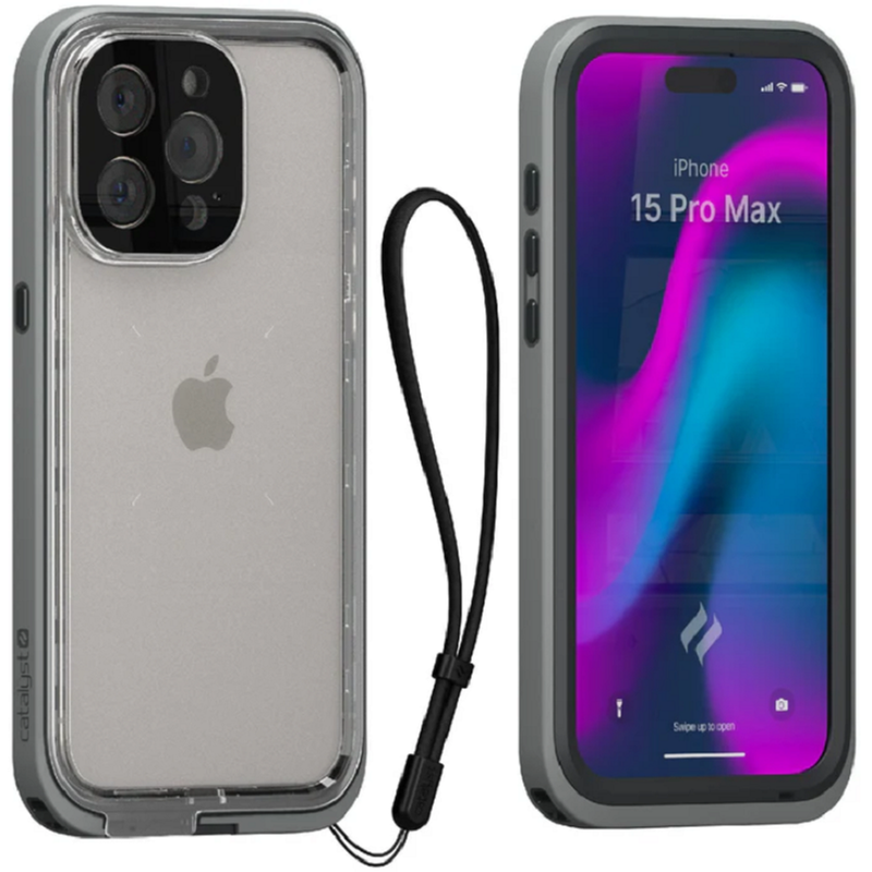 CATALYST Θήκη Apple iPhone 15 Pro Max - Catalyst Total Protection Case - Titanium Gray