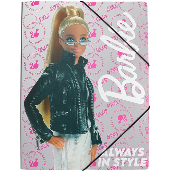 Φάκελος Πρεσπάν Gim με Λάστιχο A4 Barbie image 0