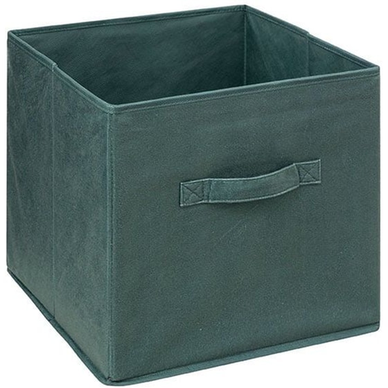 Κουτί Αποθήκευσης F-V 160455h Βελούδινο 31x31cm - Χακί image 0