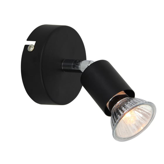 Σποτ Μονόφωτο Aca Μεταλλικό 8x13.9x8 cm - Μαύρο image 0