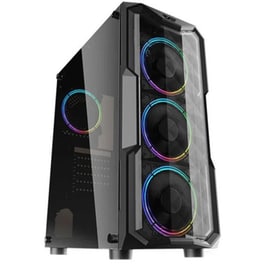 Κουτί Desktop darkFlash Aquarius  - Μαύρο