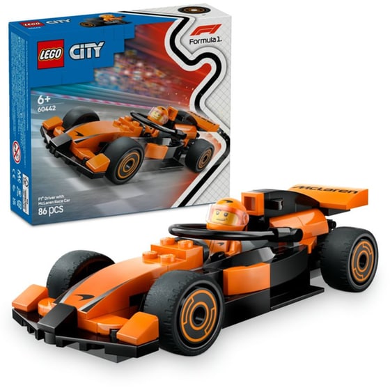LEGO® City F1® Driver with McLaren Race Car (60442) image 3