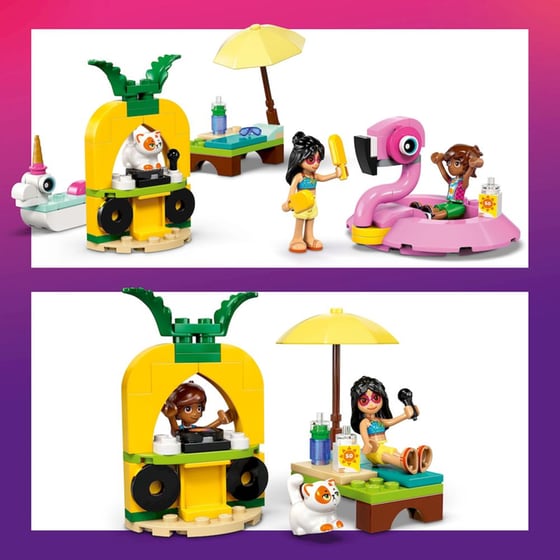 LEGO® Friends Unicorn & Flamingo Pool Party (42658) image 11