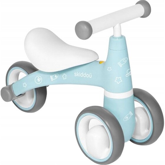 Παιδικό Ride On Ποδήλατο Ισορροπίας Skiddoü Berit 2030023 - Γαλάζιο/ Λευκό image 0