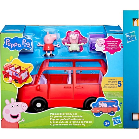 Παιχνιδολαμπάδα Σετ Παιχνιδιού Peppa Pig Peppa's Big Family Car image 0