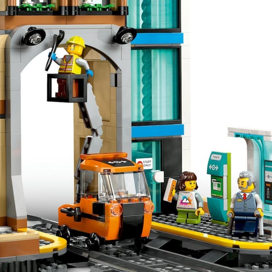 LEGO® City Κεντρικός Σιδηροδρομικός Σταθμός (60469) image 3