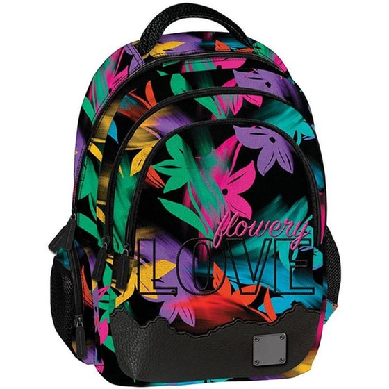 Τσάντα Πλάτης Graffiti Xscape Flowers image 0