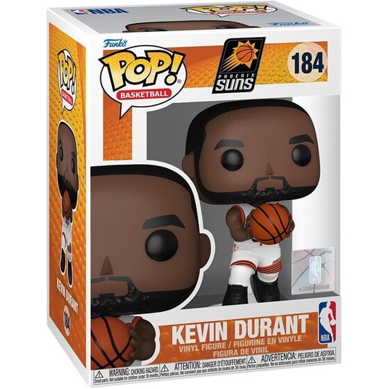 Funko Pop! Basketball - Phoenix Suns - Kevin Durant #184 image 2