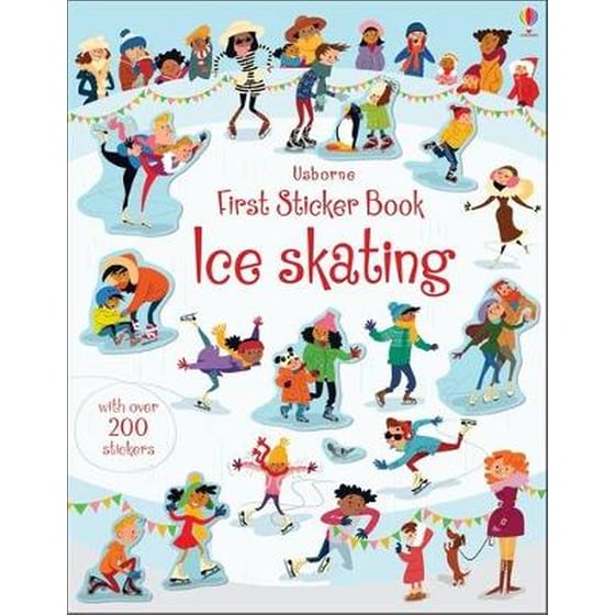 First Sticker Book Ice Skating image 0