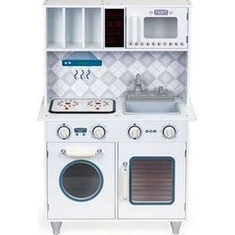 Ξύλινη Παιδική Ecotoys Plk545 Κουζίνα Με Led Φωτισμό & Ήχο - 57.5x29.5x85 cm