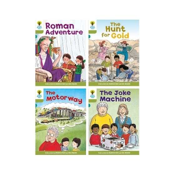 Oxford Reading Tree: Biff, Chip and Kipper Stories: Oxford Level 7: Mixed Pack of 4 image 0
