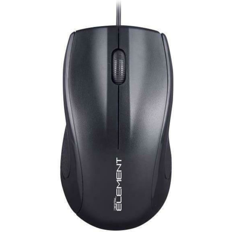 Element MS-004 Ενσύρματο Ποντίκι Μαύρο