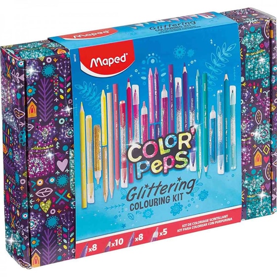 Σετ Ζωγραφικής MAPED Glitter image 0