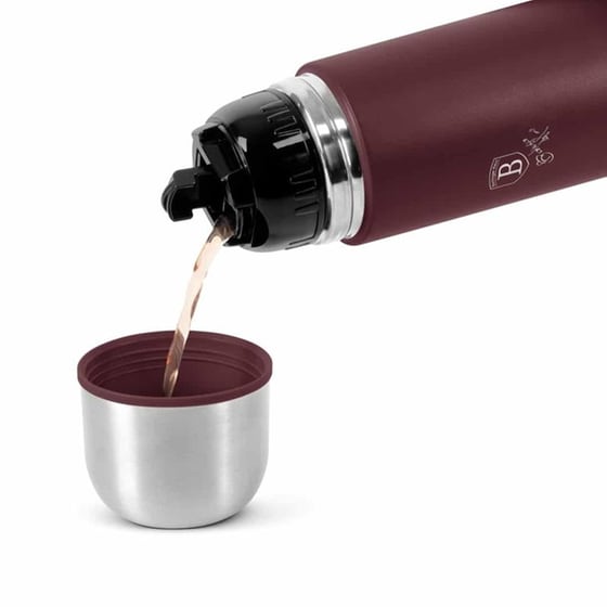 Μπουκάλι Θερμός Berlinger Haus Collection Ανοξείδωτο Μπορντό 750ml image 3