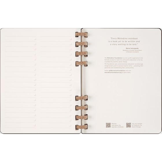 Ημερολόγιο Life Planner Moleskine 2025 12M Xlarge Hard Black image 8