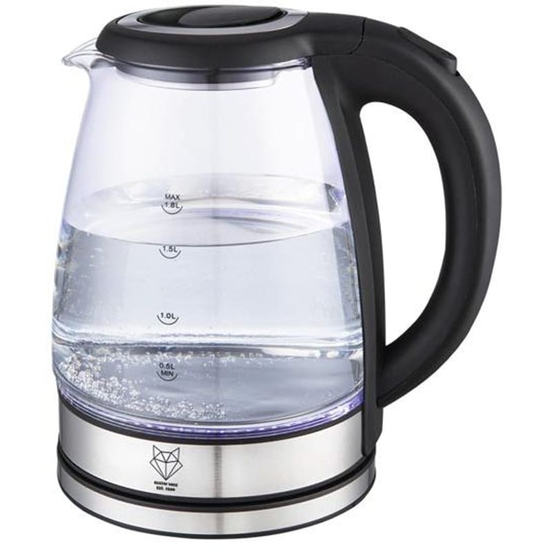 GUSTAV VOSS 64502 1.8 L 1800 W Μαύρο/Ασημί Βραστήρας-