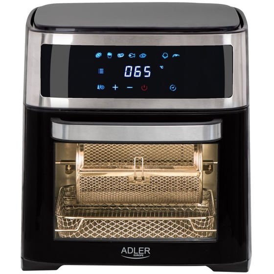 ADLER AD-6309 με Πόρτα 2500 W 13 L Μαύρο Φριτέζα Αέρος - Φουρνάκι image 0