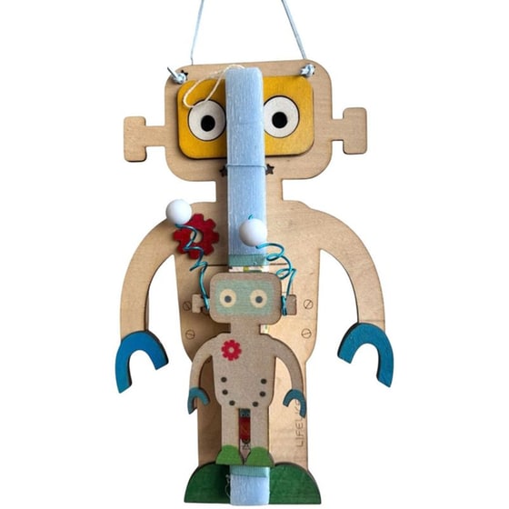 Λαμπάδα&nbsp;Lifelikes&nbsp;Πολύχρωμο&nbsp;Ρομπότ image 0