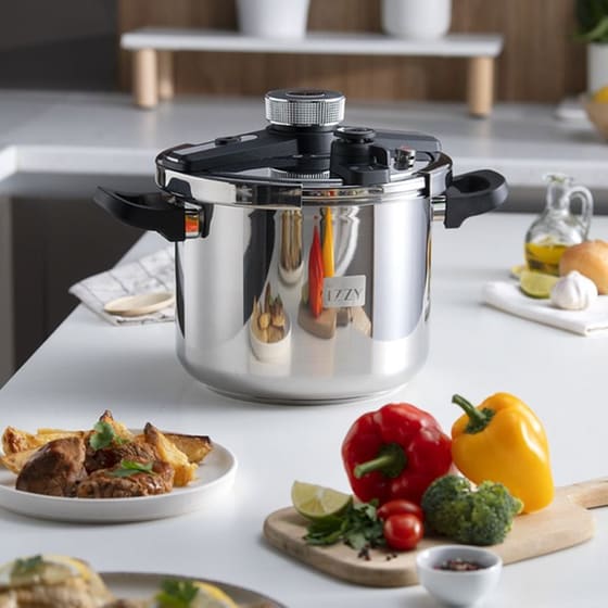 Χύτρα Ταχύτητας ΙΖΖΥ GOURMET 9 L Inox image 1