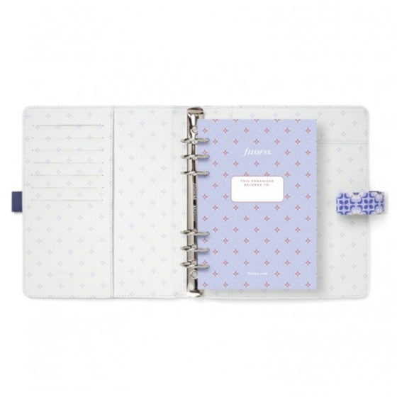 Σημειωματάριο Filofax A5 Mediterranean Blue image 3