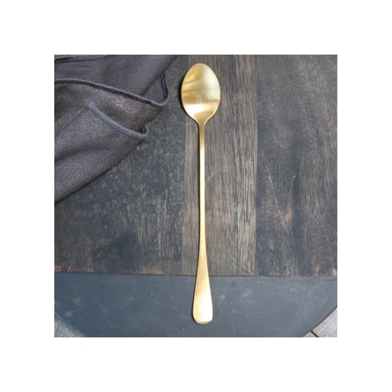 Κουτάλι Chic Antique Nordique Latte Ανοξείδωτο 19.5 cm - Χρυσό image 0