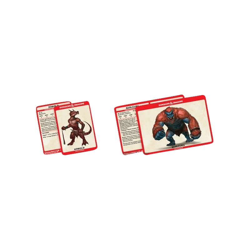 D N D Monster Cards: Challenge 0-5