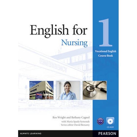 English for Nursing Level 1 Coursebook and CD-ROM Pack image 0