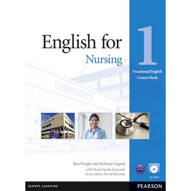 English for Nursing Level 1 Coursebook and CD-ROM Pack