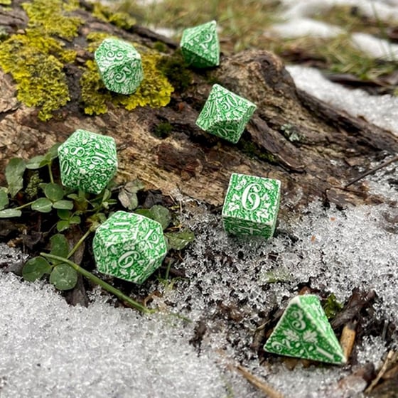 Σετ Ζάρια - Forest Dice Set - Tundra image 1