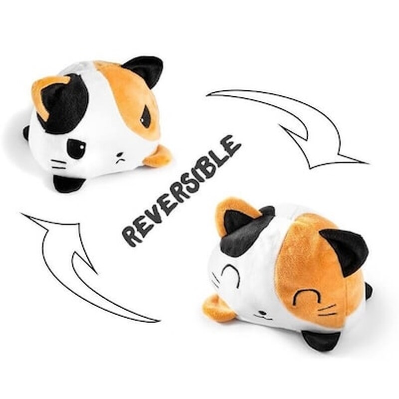 Λούτρινο Γατάκι Που Αλλάζει Διάθεση – Reversible Kitten 13εκ Κάλικο