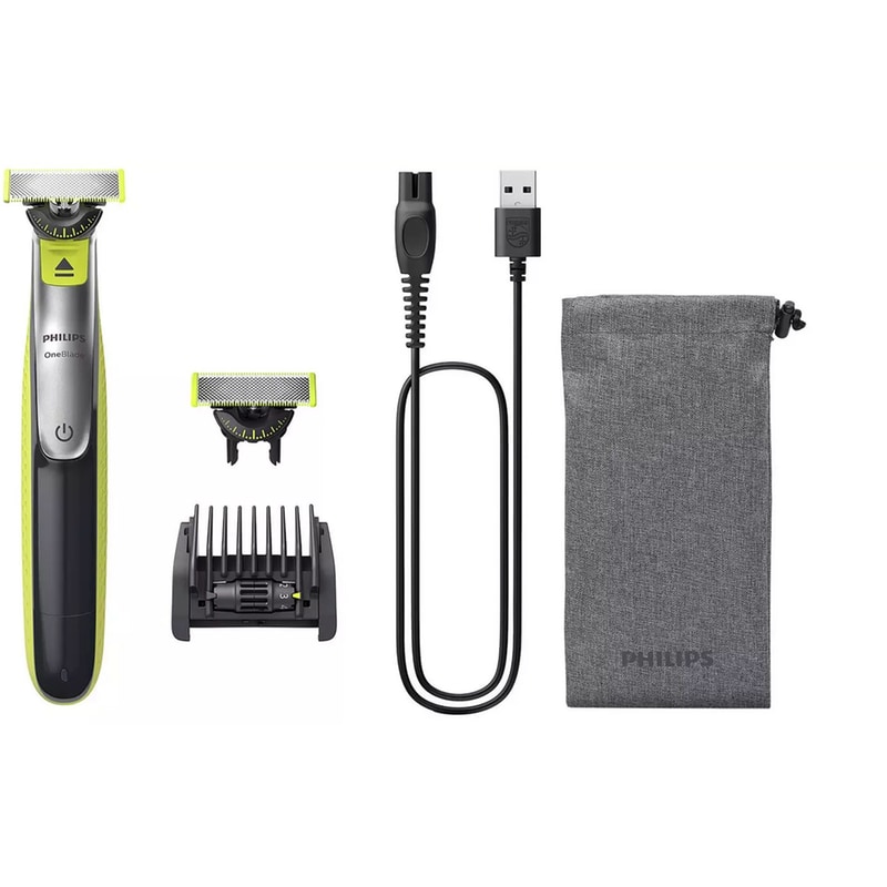 Ξυριστική Μηχανή PHILIPS OneBlade 360 QP2734/31 Πράσινο Γκρι