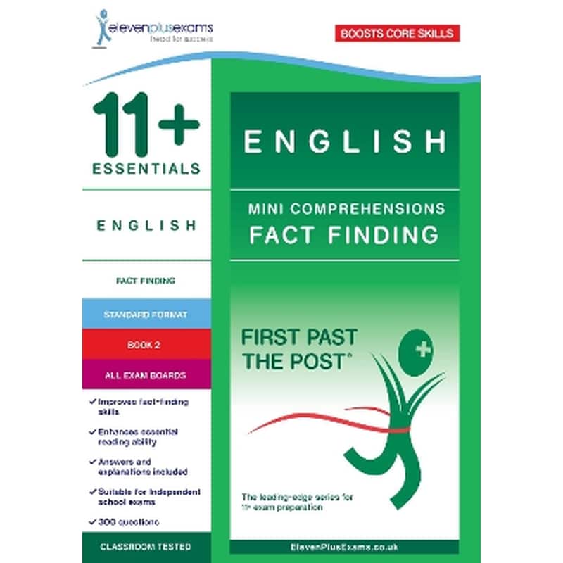 11+ Essentials English: Mini-Comprehensions Fact-Finding Book 1
