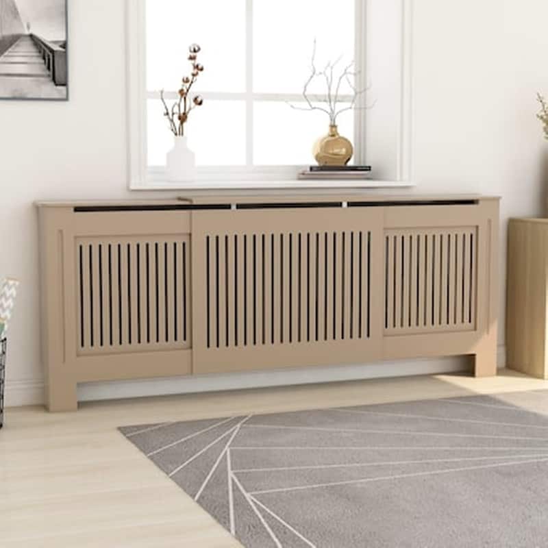 VIDAXL Vidaxl Κάλυμμα Καλοριφέρ 205 Εκ. Από Mdf