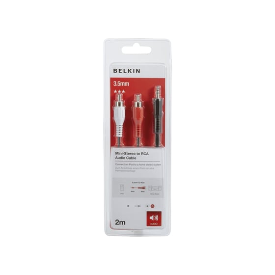 Καλώδιο Ήχου Belkin Portable Y C - 2m image 1