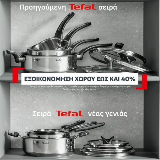 Κατσαρόλες TEFAL E3284644 24 cm Inox image 3