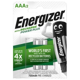 Επαναφορτιζόμενες Μπαταρίες Energizer Power Plus AAA