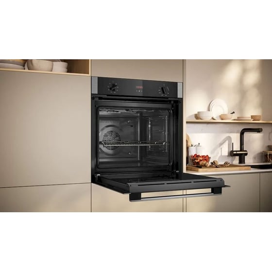 NEFF B1ACC2AN3 & T36FBE1L0 71 Lt Inox Eντοιχιζόμενο Σετ Φούρνος και Εστία image 4