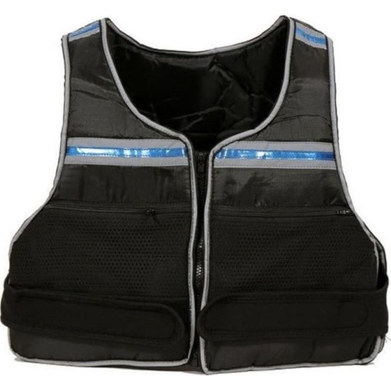 Γιλέκο 10kg Ρυθμιζόμενου Βάρους Amila 44160 - Μαύρο image 0