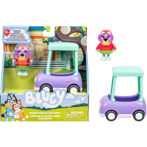 Όχημα με Φιγούρα Bluey S13 (6cm) 3 Σχέδια 1 Τμχ  - Τυχαία Επιλογή Σχεδίου image 0