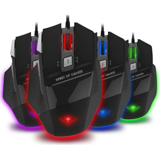 Spirit Of Gamer Pro-m8 Gaming Optical Ασύρματο Ποντίκι - Black image 3