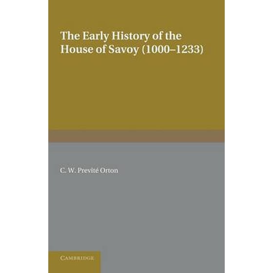 The Early History of the House of Savoy image 0