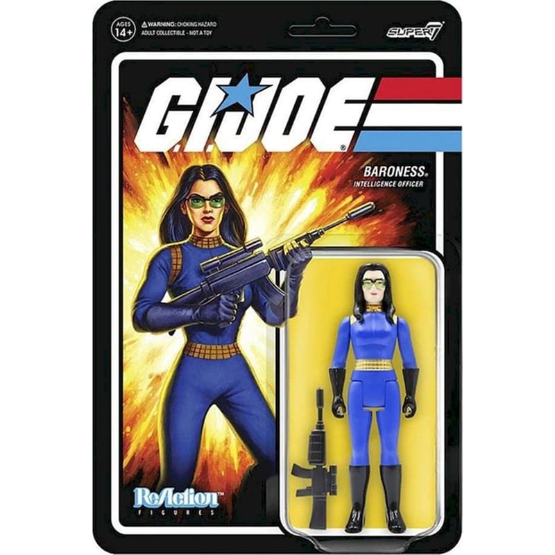 SUPER7 Φιγούρα Δράσης SUPER7 Gi Joe Baroness 10cm