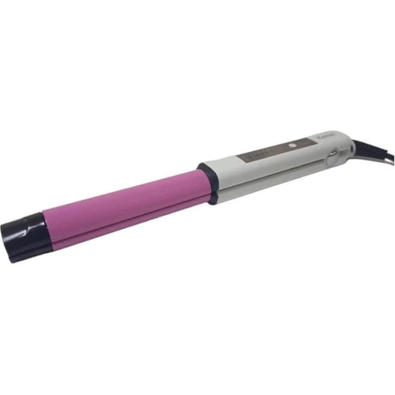 KEMEI KM-7016 Ισιωτικό Μαλλιών Ροζ-Λευκό KEMEI